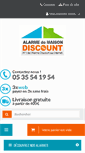 Mobile Screenshot of alarme-de-maison-discount.fr